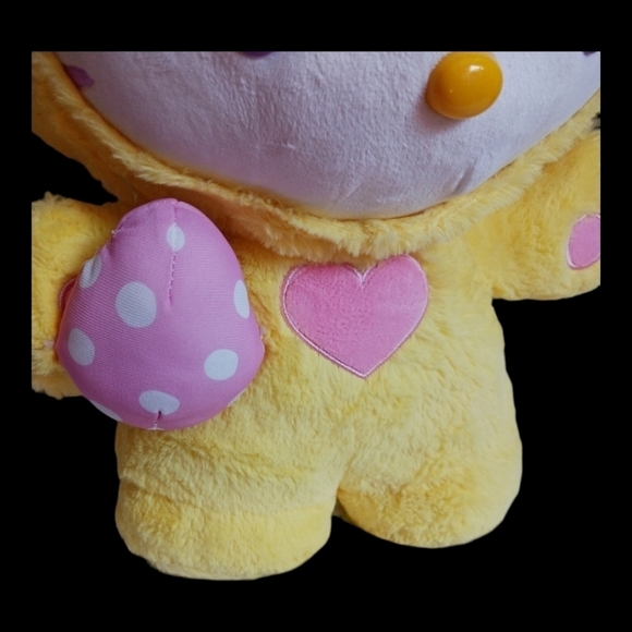 Sanrio hello kitty 20" eastern bunny yellow,blue,pastel - Picture 5 of 12